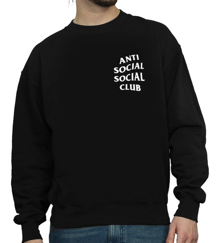 Sweater Anti Social Social Club Suéter Sin Capucha Algodón