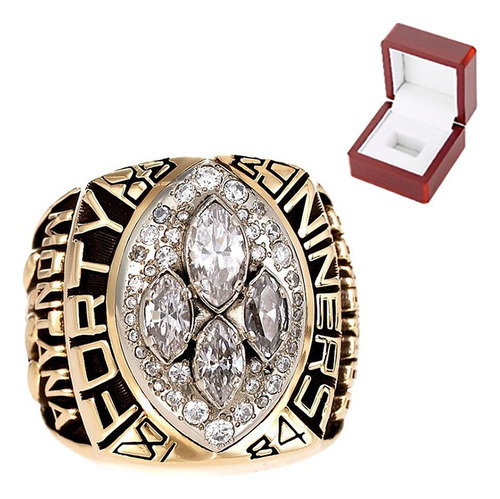 Nfl - Anillos De Campeonato De San Francisco 49ers 1989