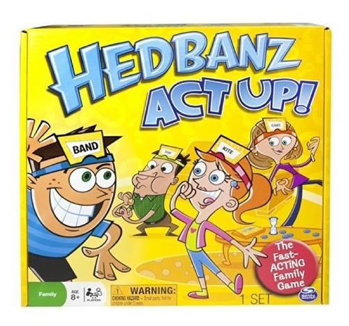 Juegos De Spin Master - Hedbanz Act Up Mx