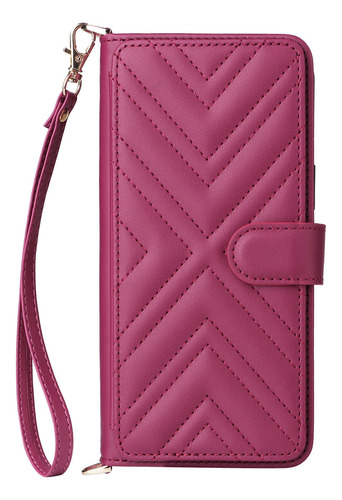 Funda Para Oppo F21 Pro 4g/reno7 4g/reno8 4g Con Tapa Tipo Cartera Con Correas Para Hombro Y Muñeca Y Soporte Con