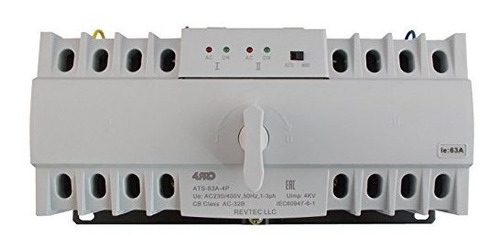 4pro Ats-63a-4p Automática De Entrada Del Interruptor De Tra