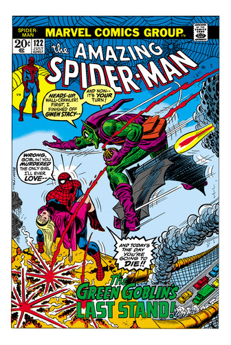 Amazing Spiderman #121-122 ( Facsimil ) Muerte Gwen Stacy
