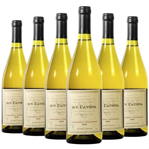 Vino Dv Catena Chardonnay Chardonnay Blanco 750ml Pack X6