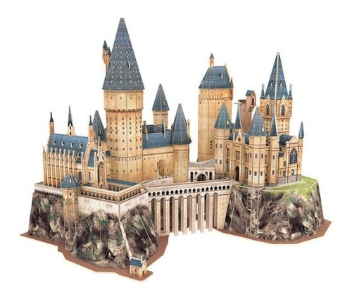 Imagen 2 de 5 de Puzzle 3d Harry Potter | Castillo De Hogwarts