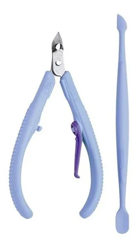 comprar Kit Alicate Corta Cutícula + Repujador Mundial Manos Cod168