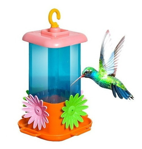 Imagen 4 de 5 de Bebedero Para Colibri Picaflor Comedero Aves Nectar Jardin