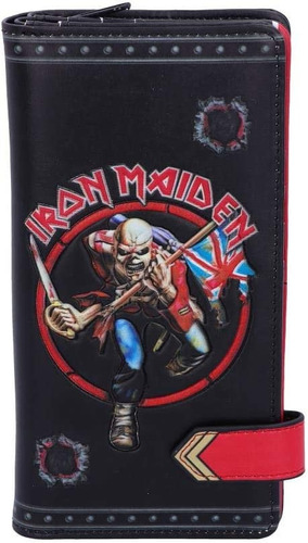 Billetera Iron Maiden Eddie Trooper Embossed 100% Original