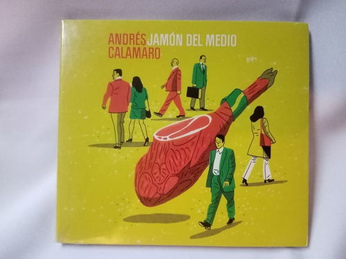 Andres Calamaro Pura Sangre Cd Y Dvd, Y Cd Jamon Del Medio (Usado)