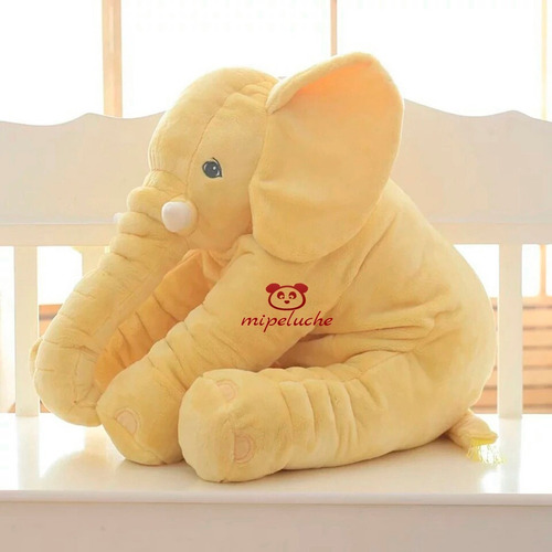 Peluche Elefante Almohada Bebe Niño 60 Cm Cojín Antialérgico