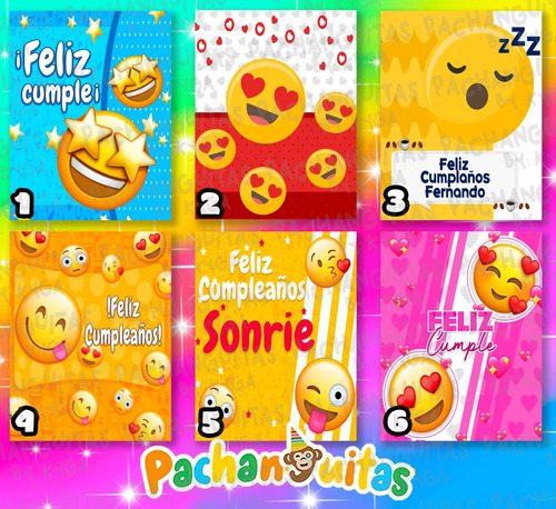 85 Morralito Jumbo Dulcero Personalizado Emoji 2