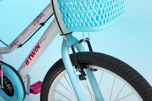 Bicicleta Infantil Aro 20 Mistigirl Btwin Cor Rosa