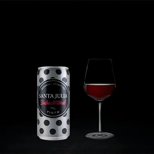 Vino Santa Julia Dulce Tinto Natural Lata 269ml