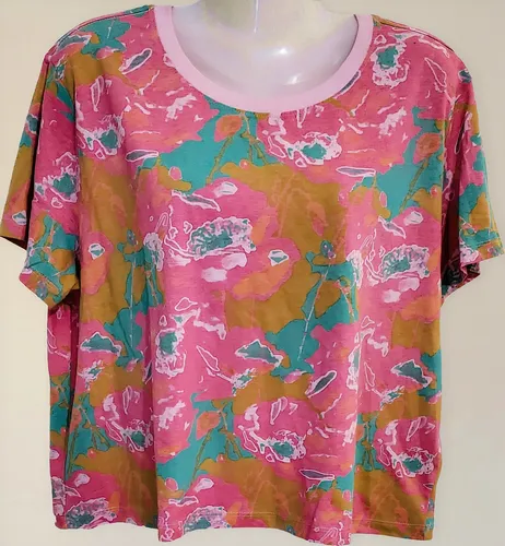 Chomba Camiseta De Algodón Estampado. T.l/xl