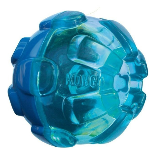 Kong Rewards Ball Small Libera Petisco Brinquedo Para Cães Cor Azul