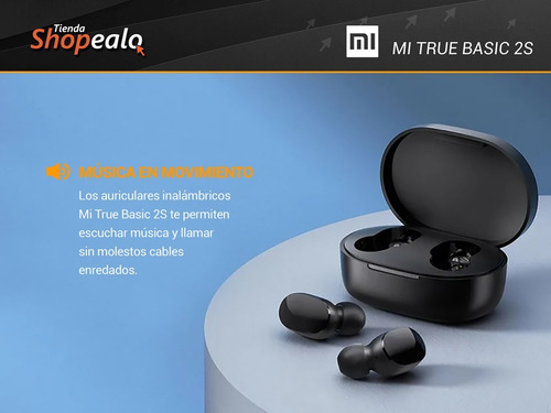 Imagen 3 de 8 de Auricular Bluetooth Xiaomi Mi Earbuds Basic 2s + Cuotas