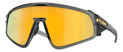 Óculos de Sol Oakley Latch Panel Grey Smoke Lentes Prizm 24k OO9404-0535
