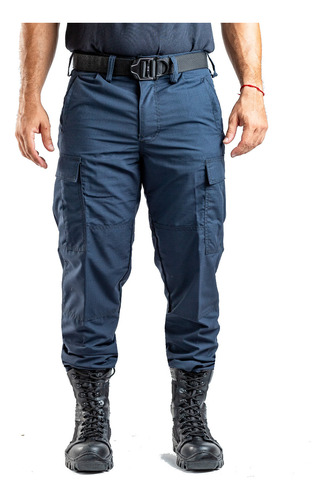 Pantalón Táctico Policía Gabardina Uniforme 50 Al 54 Rerda