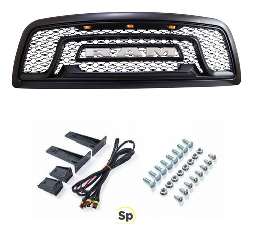 Parrilla Letra Off Road Dodge Ram 1500 2012 Tipo Rebel