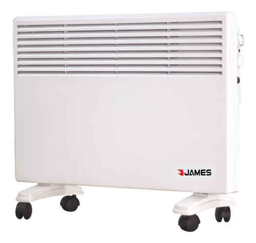 Convector Calefactor James Cep 1500 W Piso / Pared Albion Color Blanco