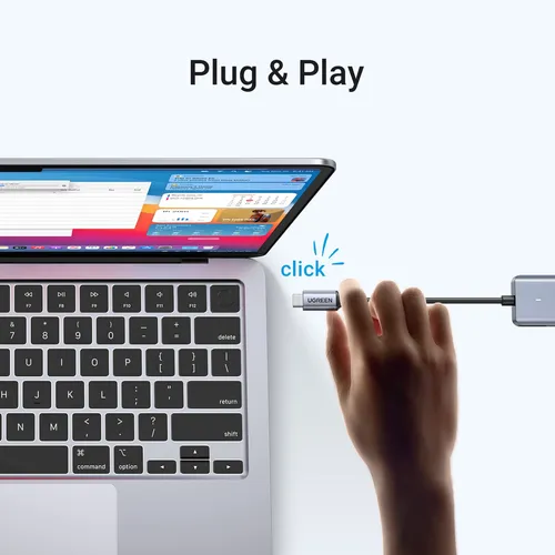 Hub Usb C Ugreen De 4 Puertos Usb 3.0 Para Portátil Macbook