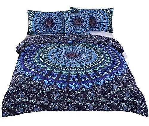 Sleepwish Reina Duvet Cover Set 4 Pc De Bohemia Mandala Del 