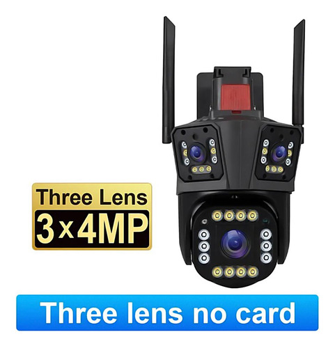 Cámara Ip Uso Doméstico, Mxcto-003, 3 Pzas, 3x4mp, 12/15fps,