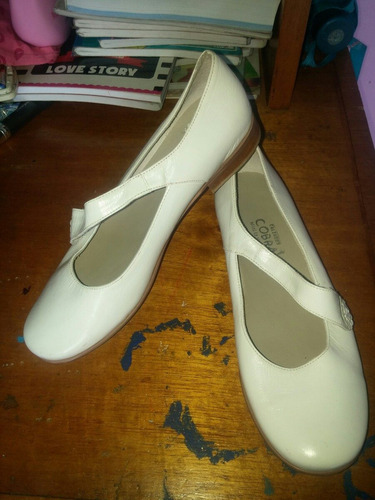 Zapatos Blancos De Primera Comunión Bautizo Talla 37