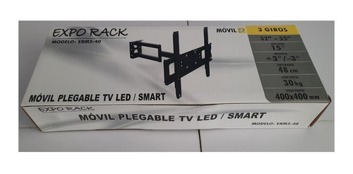Imagen 5 de 10 de Rack Soporte Móvil Plegable Tv Led, Smart ¡100 % De Fábrica!