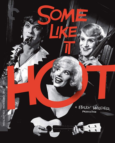 Blu Ray Some Like It Hot Marilyn Monroe Criterion Collection