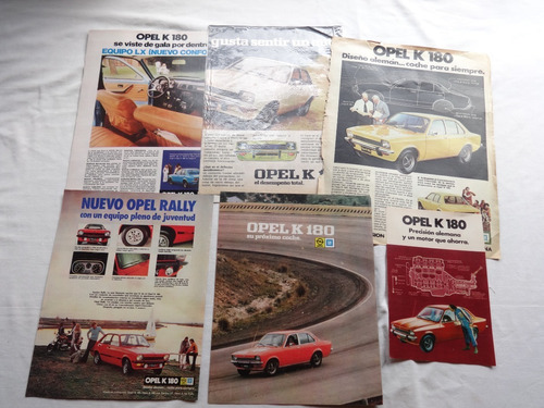  Publicidades Opel K180 General Motors  Rally Gm Catalogo