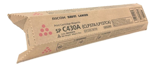 Toner Ricoh Sp C430 C430a Clp37a Lp137ca Original Cada Color