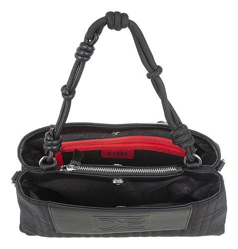 Bolsa Satchel Cloe Kaksani Grande Color Negro