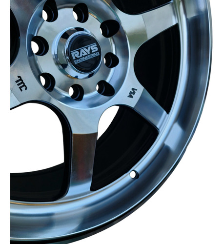 Llantas Deportivas Aro 17x8 4x100 O 4x114 (set4)