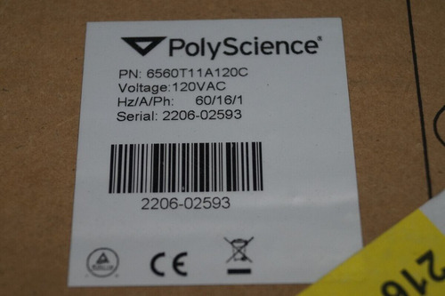Nib New Polyscience 6506t Air Cooled Recirculating Chill Bbs