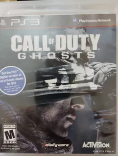 Call Of Duty Ghosts Ps3 Fisico