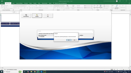 Planilha Para Automatizar Cotações Com Fornecedores
