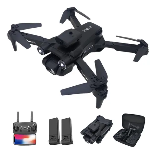 comprar Drone Aircraft Dual Câmera 4k Full Hd Gps Sensor Obstáculos Cor Preto Inova