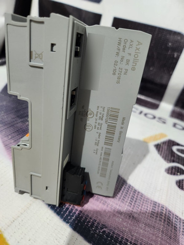 Phoenix Axl F Bk Pn 2701815 Acoplador De Bus (Usado)