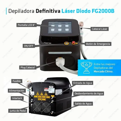 Maquina Depilacion Definitiva Laser Diodo Adss Premium