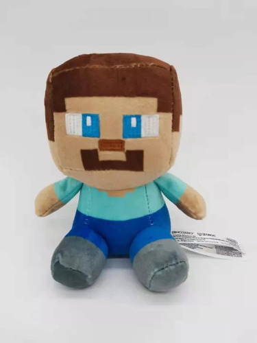 Muñeco De Peluche Steve De Xing Minecraft, Steve, 20 Cm