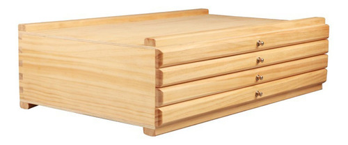 Caja De Almacenamiento Con Cajón Para Suministros 4 Cajones