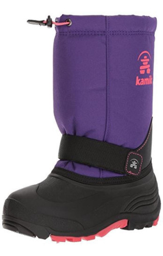 Bota Para Nieve Kamik Niño Pequeño Talla: 2 M Us Purpura/neg