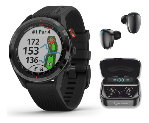 Reloj De Golf Garmin Approach S62 Premium Gps Negro Con Wear