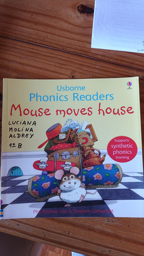 Mouse Moves House - Usborne Phonics Readers Kel Ediciones