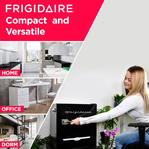 Frigidaire Amz Efr176 - Mini Refrigerador Retro De 1.6 Pies