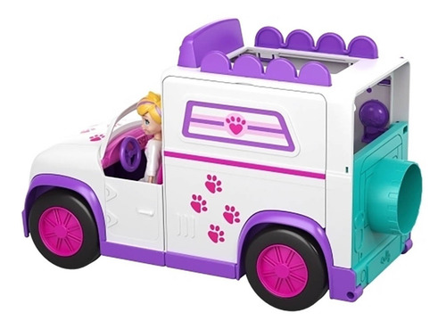 Imagen 8 de 9 de Polly Pocket Hospital Móvil De Animalitos
