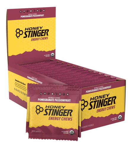 Honey Stinger Gomitas Energéticas 12 Pack Sfn