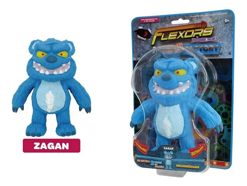 Figura Flexors Aplastame Estirable Coleccionable Evil Bear