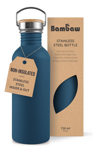 Botella De Agua De 710 Ml Acero Inoxidable Sin Bpa