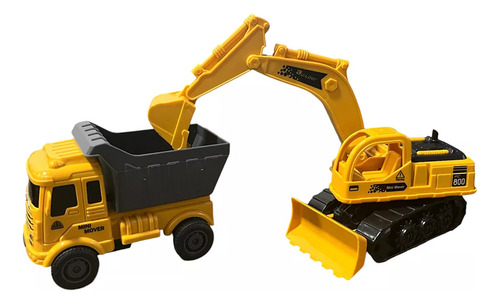 Juguete, De Construccion Truck Toymark Color Amarillo